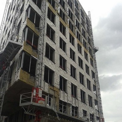 Možajski Val, Poslovni kompleks u Moskvi, Radovi u toku